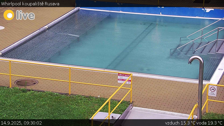 Koupaliště Rusava - Whirlpool koupaliště Rusava - 14.9.2025 v 09:30