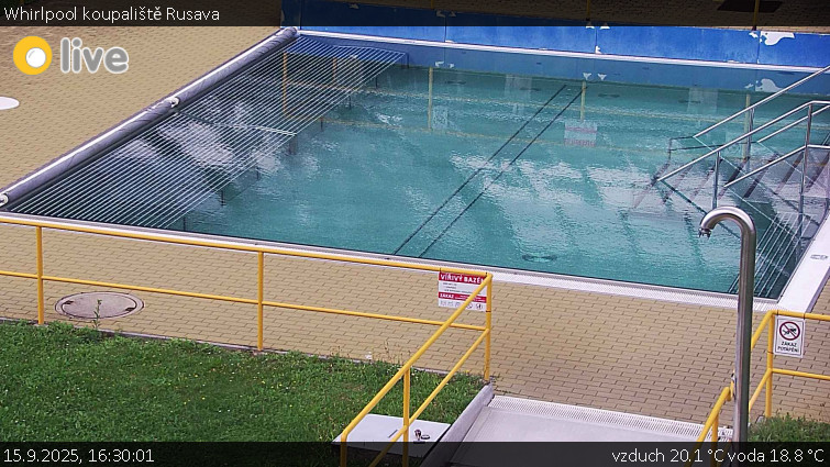 Koupaliště Rusava - Whirlpool koupaliště Rusava - 15.9.2025 v 16:30 Koupaliště Rusava - Whirlpool koupaliště Rusava - 15.9.2025 v 16:30