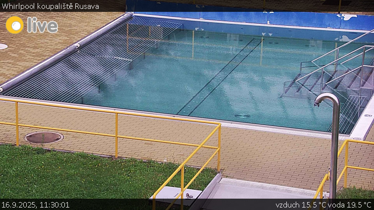 Koupaliště Rusava - Whirlpool koupaliště Rusava - 16.9.2025 v 11:30