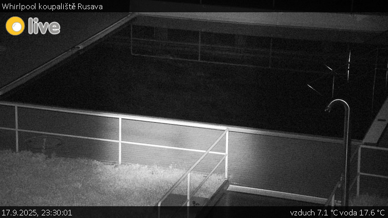 Koupaliště Rusava - Whirlpool koupaliště Rusava - 17.9.2025 v 23:30