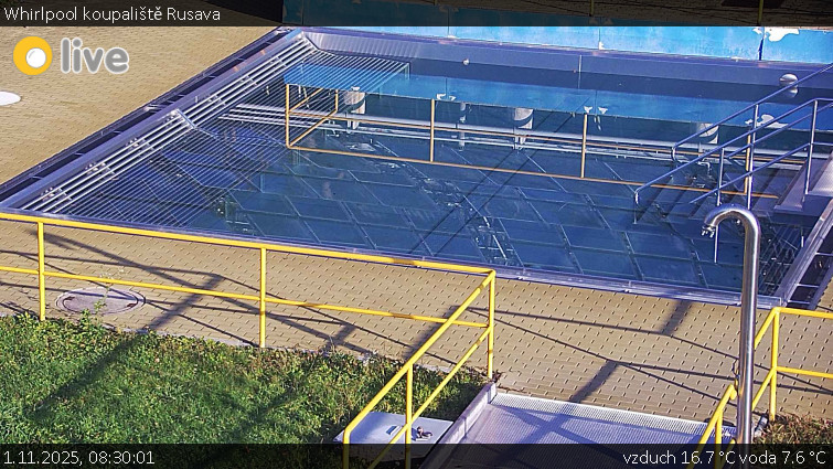 Koupaliště Rusava - Whirlpool koupaliště Rusava - 1.11.2025 v 08:30 Koupaliště Rusava - Whirlpool koupaliště Rusava - 1.11.2025 v 08:30
