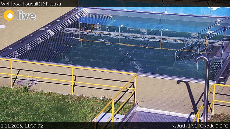 Koupaliště Rusava - Whirlpool koupaliště Rusava - 1.11.2025 v 11:30 Koupaliště Rusava - Whirlpool koupaliště Rusava - 1.11.2025 v 11:30