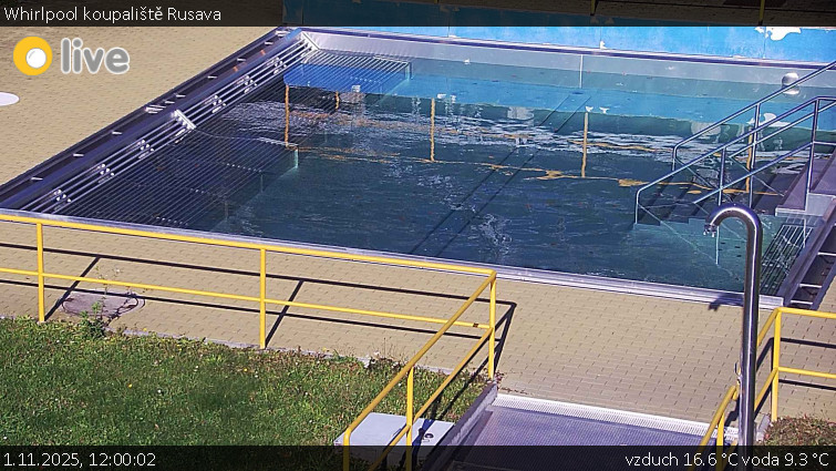 Koupaliště Rusava - Whirlpool koupaliště Rusava - 1.11.2025 v 12:00 Koupaliště Rusava - Whirlpool koupaliště Rusava - 1.11.2025 v 12:00
