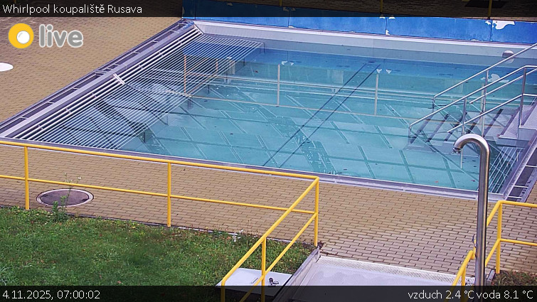 Koupaliště Rusava - Whirlpool koupaliště Rusava - 4.11.2025 v 07:00