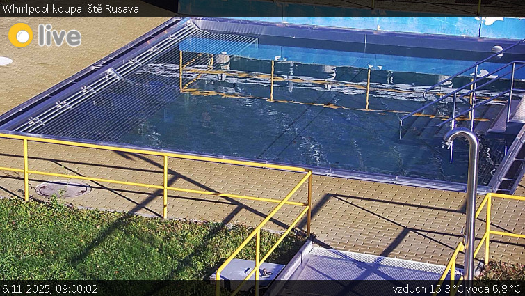 Koupaliště Rusava - Whirlpool koupaliště Rusava - 6.11.2025 v 09:00