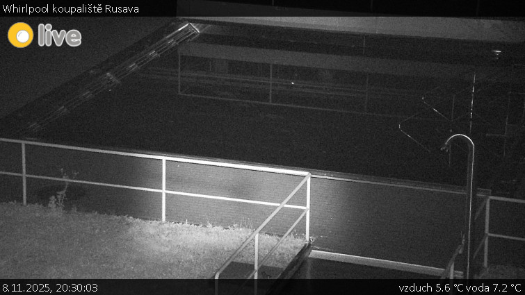 Koupaliště Rusava - Whirlpool koupaliště Rusava - 8.11.2025 v 20:30