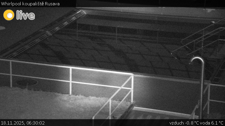 Koupaliště Rusava - Whirlpool koupaliště Rusava - 18.11.2025 v 06:30