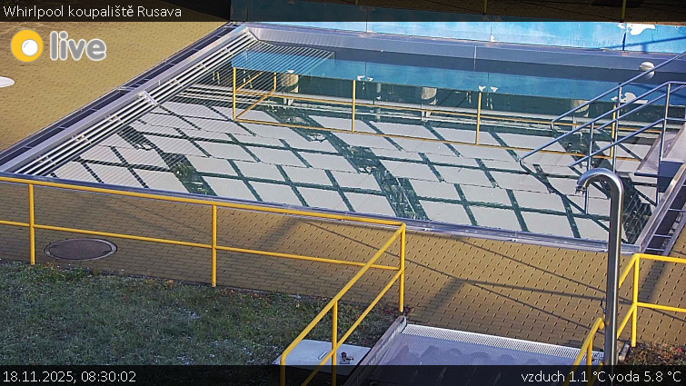 Koupaliště Rusava - Whirlpool koupaliště Rusava - 18.11.2025 v 08:30