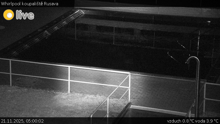 Koupaliště Rusava - Whirlpool koupaliště Rusava - 21.11.2025 v 05:00