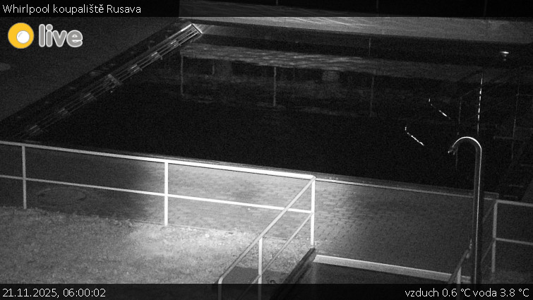 Koupaliště Rusava - Whirlpool koupaliště Rusava - 21.11.2025 v 06:00