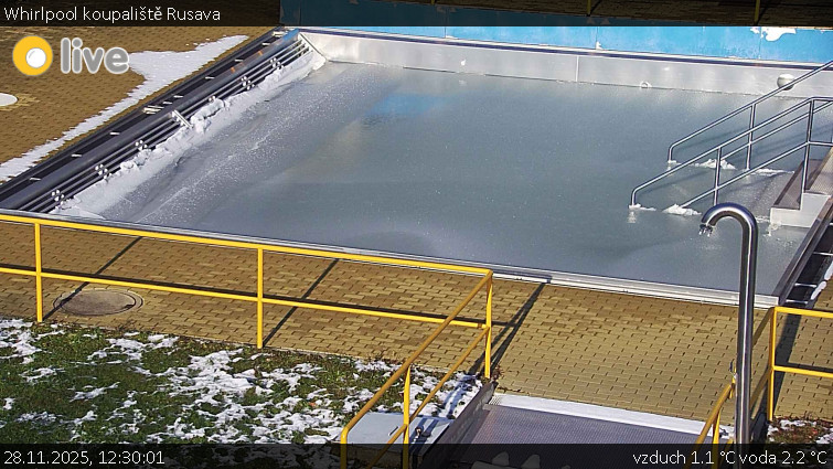 Koupaliště Rusava - Whirlpool koupaliště Rusava - 28.11.2025 v 12:30