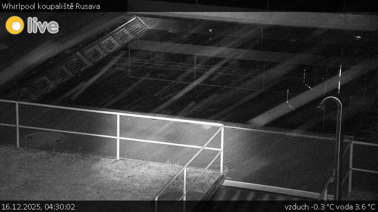 Koupaliště Rusava - Whirlpool koupaliště Rusava - 16.12.2025 v 04:30