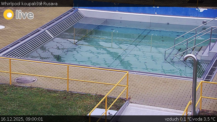 Koupaliště Rusava - Whirlpool koupaliště Rusava - 16.12.2025 v 09:00