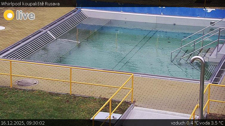 Koupaliště Rusava - Whirlpool koupaliště Rusava - 16.12.2025 v 09:30