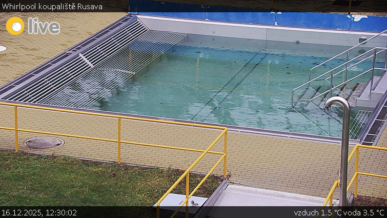 Koupaliště Rusava - Whirlpool koupaliště Rusava - 16.12.2025 v 12:30