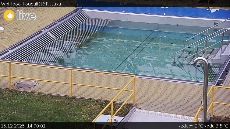 Koupaliště Rusava - Whirlpool koupaliště Rusava - 16.12.2025 v 14:00
