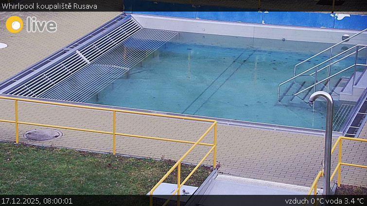Koupaliště Rusava - Whirlpool koupaliště Rusava - 17.12.2025 v 08:00