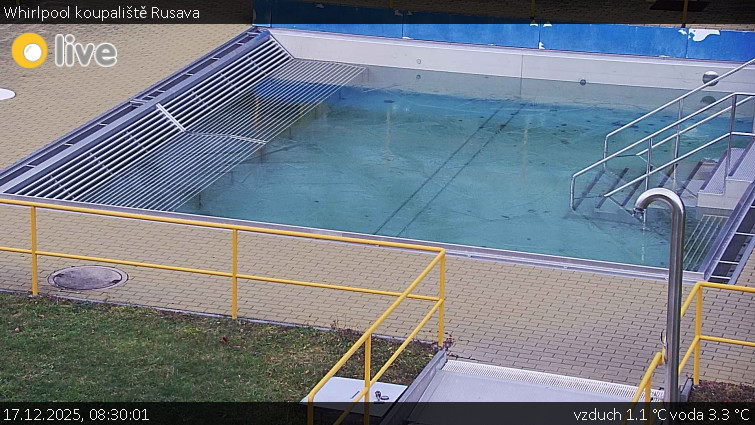 Koupaliště Rusava - Whirlpool koupaliště Rusava - 17.12.2025 v 08:30