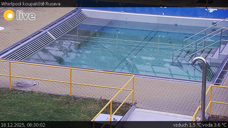 Koupaliště Rusava - Whirlpool koupaliště Rusava - 18.12.2025 v 08:30