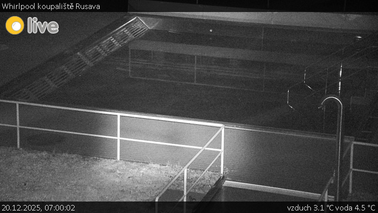 Koupaliště Rusava - Whirlpool koupaliště Rusava - 20.12.2025 v 07:00