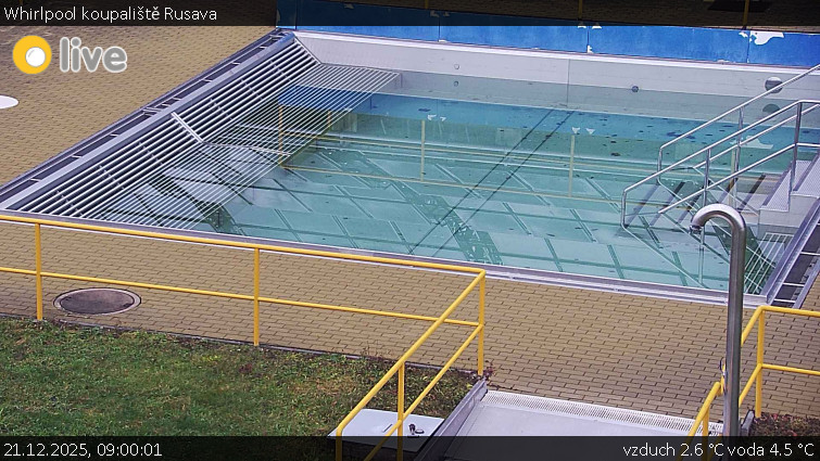 Koupaliště Rusava - Whirlpool koupaliště Rusava - 21.12.2025 v 09:00