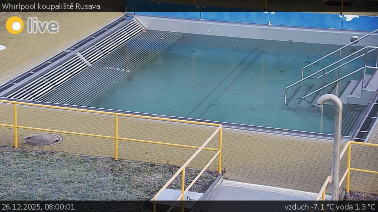 Koupaliště Rusava - Whirlpool koupaliště Rusava - 26.12.2025 v 08:00