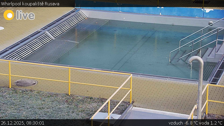 Koupaliště Rusava - Whirlpool koupaliště Rusava - 26.12.2025 v 08:30
