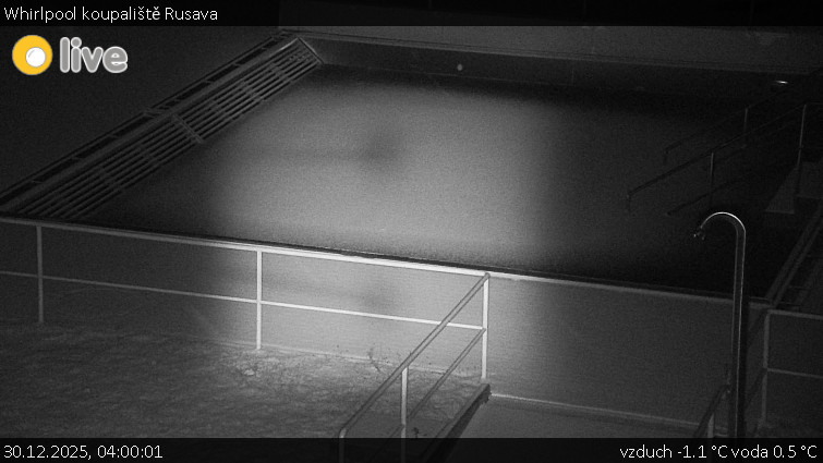 Koupaliště Rusava - Whirlpool koupaliště Rusava - 30.12.2025 v 04:00