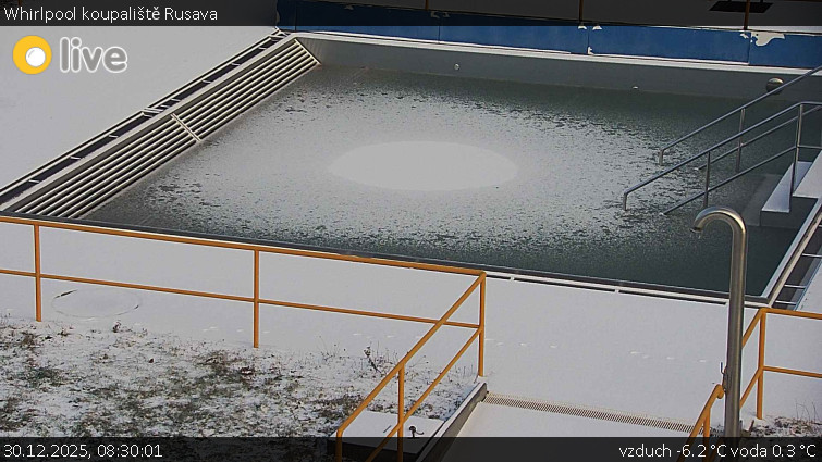 Koupaliště Rusava - Whirlpool koupaliště Rusava - 30.12.2025 v 08:30