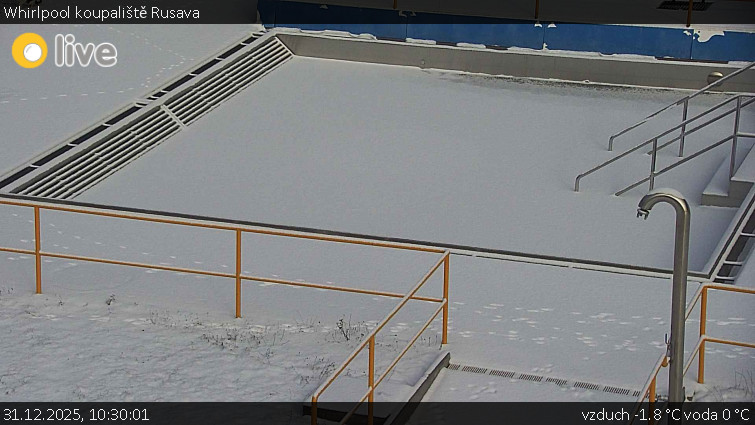 Koupaliště Rusava - Whirlpool koupaliště Rusava - 31.12.2025 v 10:30