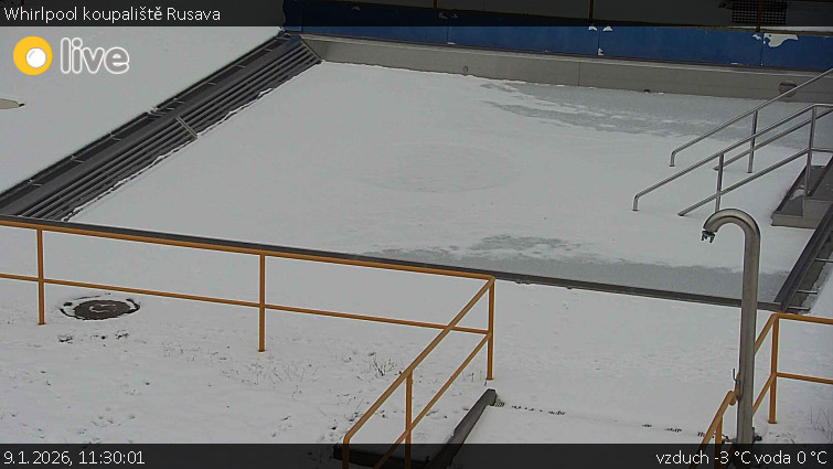Koupaliště Rusava - Whirlpool koupaliště Rusava - 9.1.2026 v 11:30