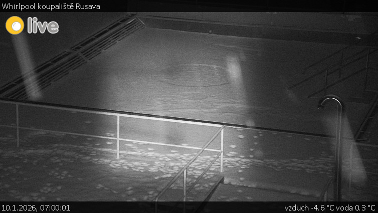Koupaliště Rusava - Whirlpool koupaliště Rusava - 10.1.2026 v 07:00