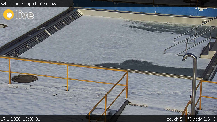 Koupaliště Rusava - Whirlpool koupaliště Rusava - 17.1.2026 v 13:00