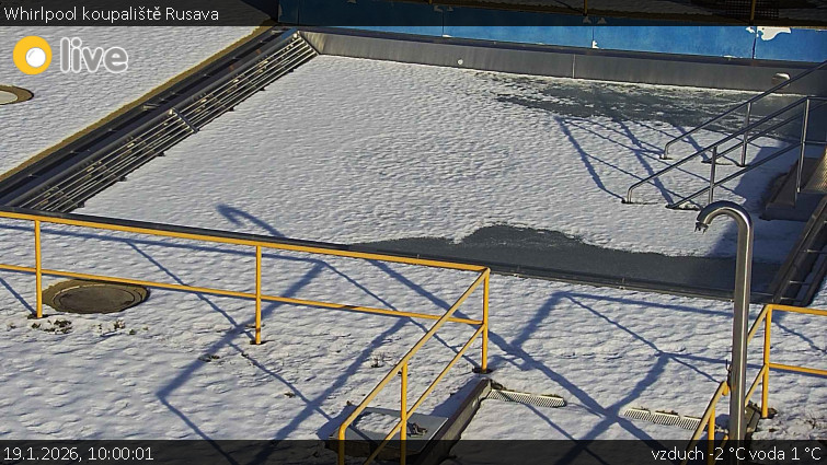 Koupaliště Rusava - Whirlpool koupaliště Rusava - 19.1.2026 v 10:00