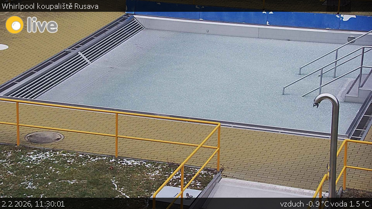 Koupaliště Rusava - Whirlpool koupaliště Rusava - 2.2.2026 v 11:30