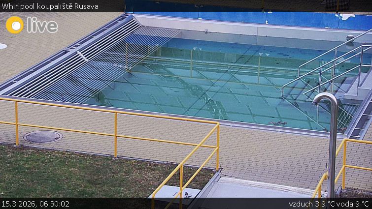 Koupaliště Rusava - Whirlpool koupaliště Rusava - 15.3.2026 v 06:30