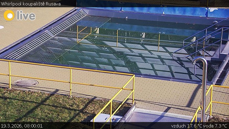 Koupaliště Rusava - Whirlpool koupaliště Rusava - 19.3.2026 v 08:00