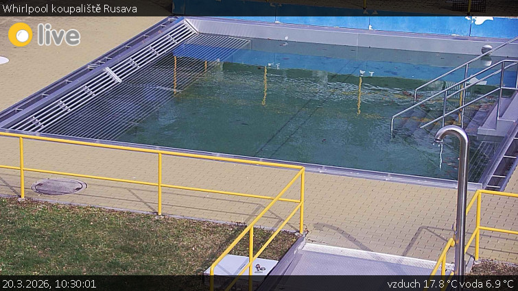 Koupaliště Rusava - Whirlpool koupaliště Rusava - 20.3.2026 v 10:30
