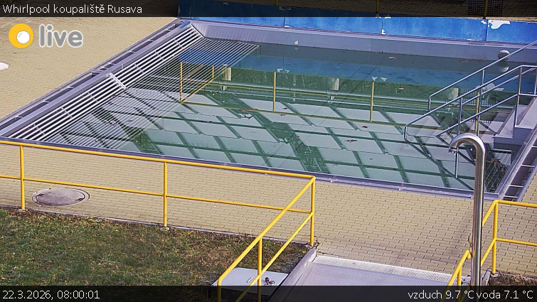 Koupaliště Rusava - Whirlpool koupaliště Rusava - 22.3.2026 v 08:00