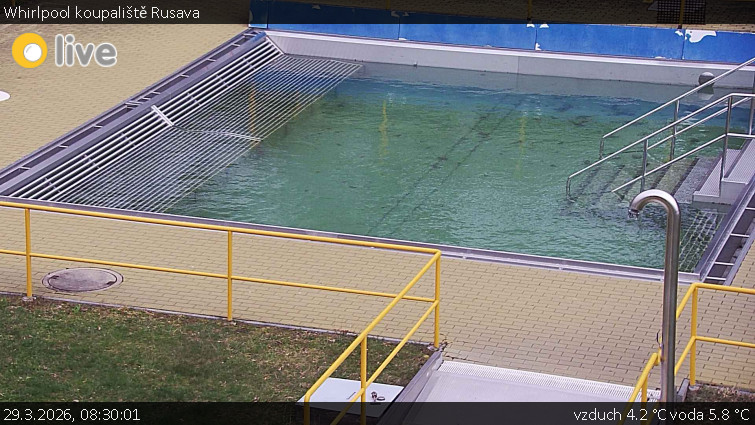 Koupaliště Rusava - Whirlpool koupaliště Rusava - 29.3.2026 v 08:30