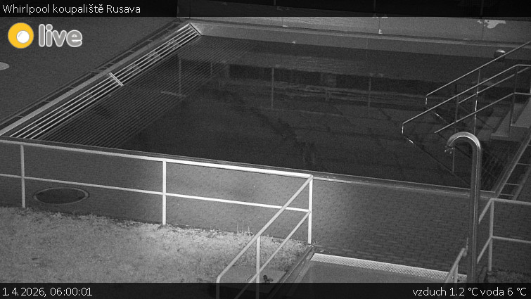 Koupaliště Rusava - Whirlpool koupaliště Rusava - 1.4.2026 v 06:00