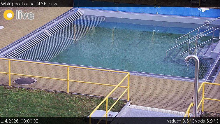 Koupaliště Rusava - Whirlpool koupaliště Rusava - 1.4.2026 v 08:00