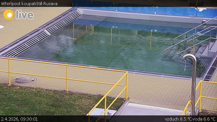 Koupaliště Rusava - Whirlpool koupaliště Rusava - 2.4.2026 v 09:30