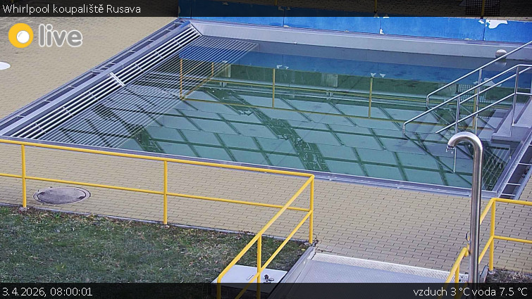 Koupaliště Rusava - Whirlpool koupaliště Rusava - 3.4.2026 v 08:00