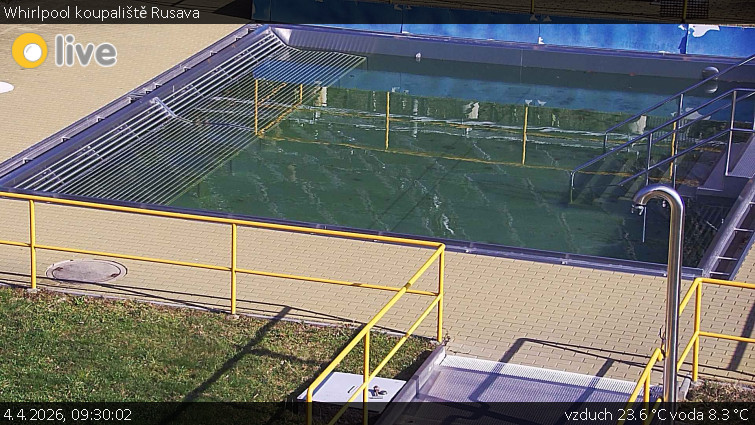 Koupaliště Rusava - Whirlpool koupaliště Rusava - 4.4.2026 v 09:30