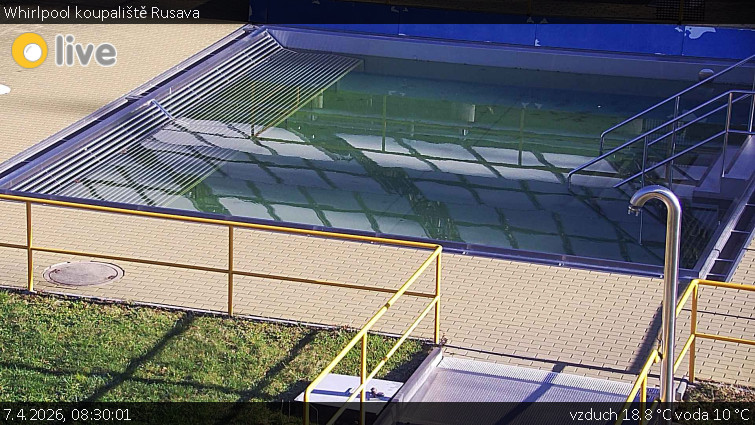 Koupaliště Rusava - Whirlpool koupaliště Rusava - 7.4.2026 v 08:30