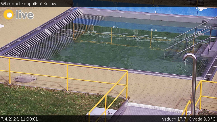 Koupaliště Rusava - Whirlpool koupaliště Rusava - 7.4.2026 v 11:30