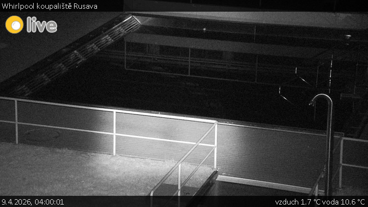 Koupaliště Rusava - Whirlpool koupaliště Rusava - 9.4.2026 v 04:00