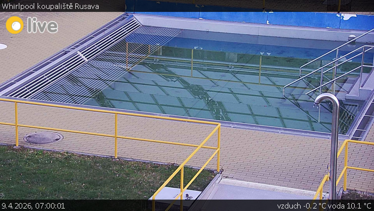 Koupaliště Rusava - Whirlpool koupaliště Rusava - 9.4.2026 v 07:00