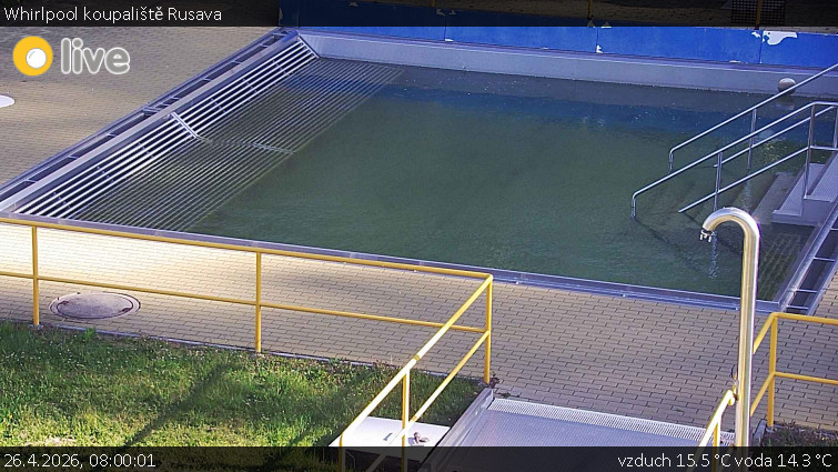 Koupaliště Rusava - Whirlpool koupaliště Rusava - 26.4.2026 v 08:00